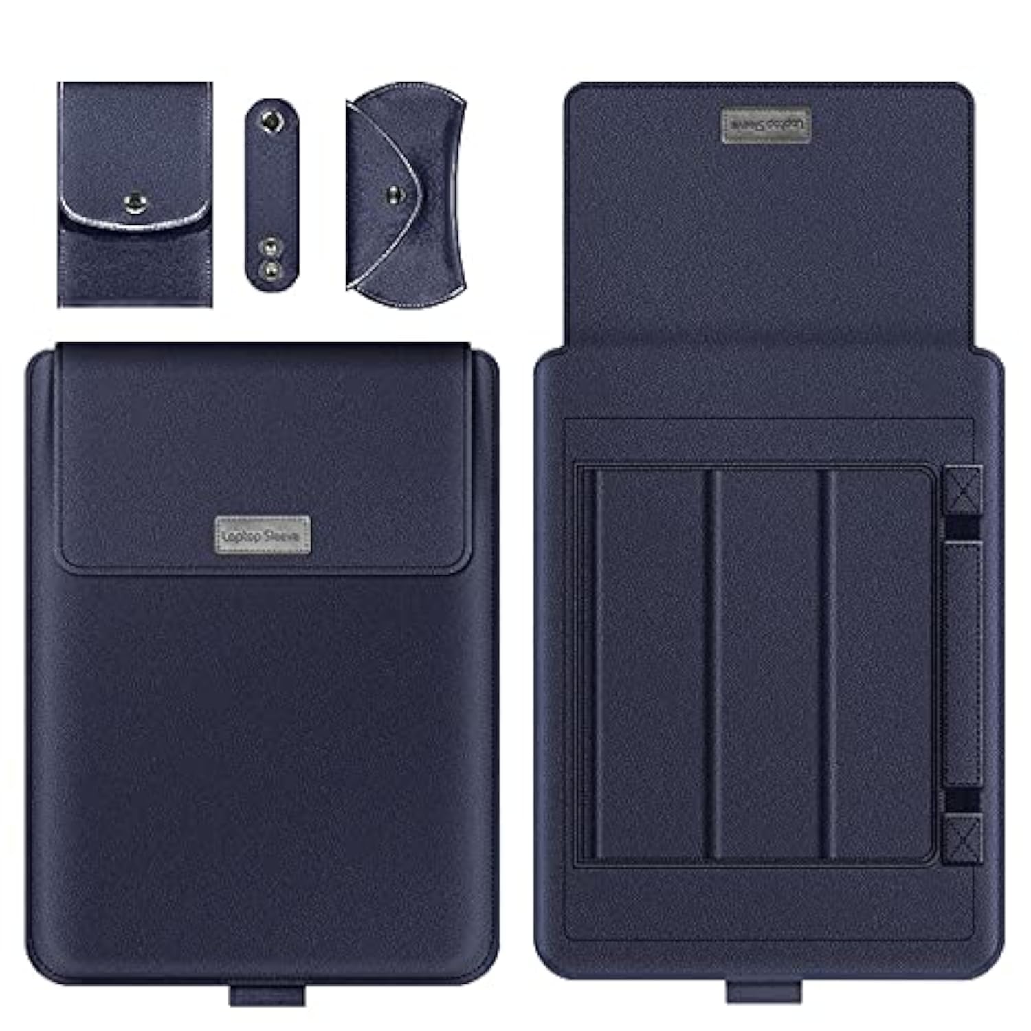 13 Inch Laptop Sleeve Case, Slim Laptop Carrying Case With Stand Function Compatible With 2018-2021 Macbook Air 13 M1/ 2016-2021 Macbook Pro 13 M1/ Xps 13 Inch/ 13"-13.3" Surface Pro X 6 7 8