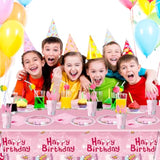 81 Pcs Pink Spider Party Tableware Set Girl Spider Birthday Party Supplies,Paper Plates,Napkins,Cup,Knives,Spoons And Forks