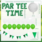 Let'S Partee Time Golf Party Decorations Golf Balloons Banner Sport Themed Party Supplies Pink Balloons For Womens Birthday Baby Shower Bridal Shower Retirement Party