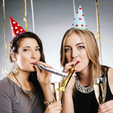 30 Pc Gold Silver Party Blowers Noise Makers for New Year Birthday Wedding