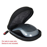Hard Travel Case For Logitech M185 Wireless Mouse (Black)
