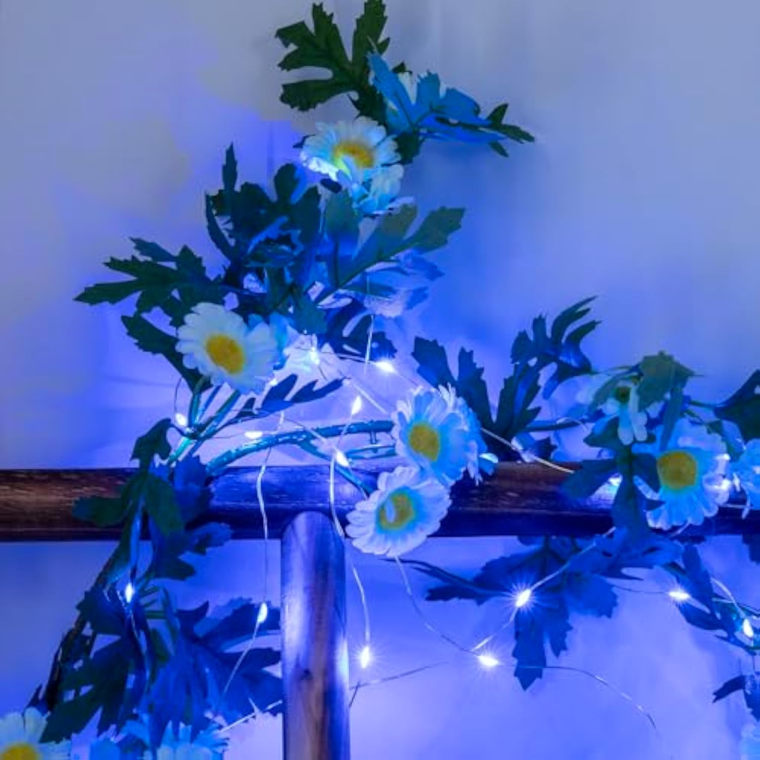 2Pack Blue Fairy Lights Battery Operated With Timer, Waterproof 33Ft 100Led String Lights Indoor Outdoor For Bedroom, Ch