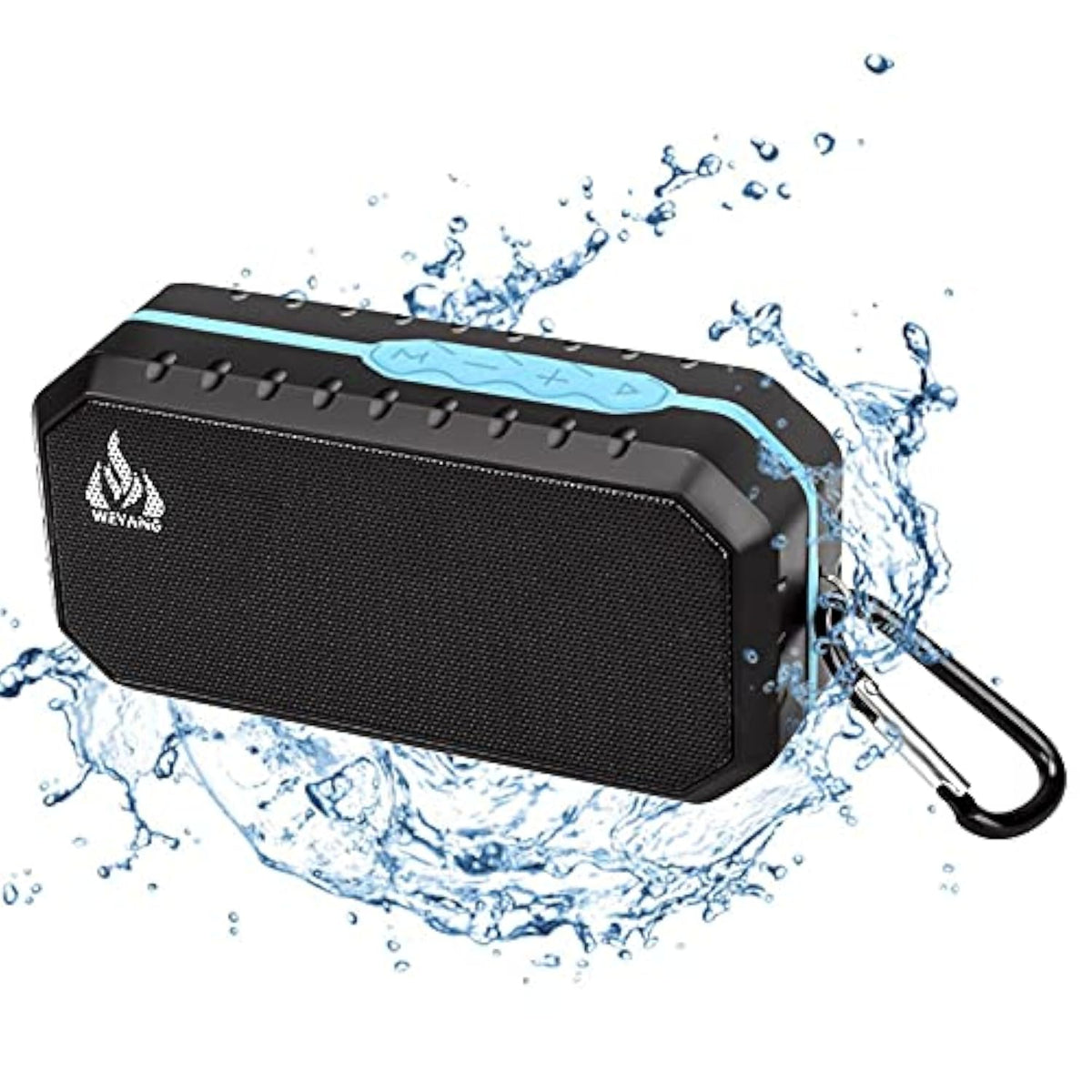 Portable Bluetooth Speaker,Ip65 Waterproof Wireless Speaker,Wireless Outdoor Bluetooth Speakers,Bluetooth 5.0,Built In Micsupport Micro Sd/Tf Card