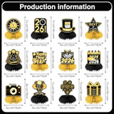 12-Piece New Year 2026 Double-Sided Table Centerpiece Set