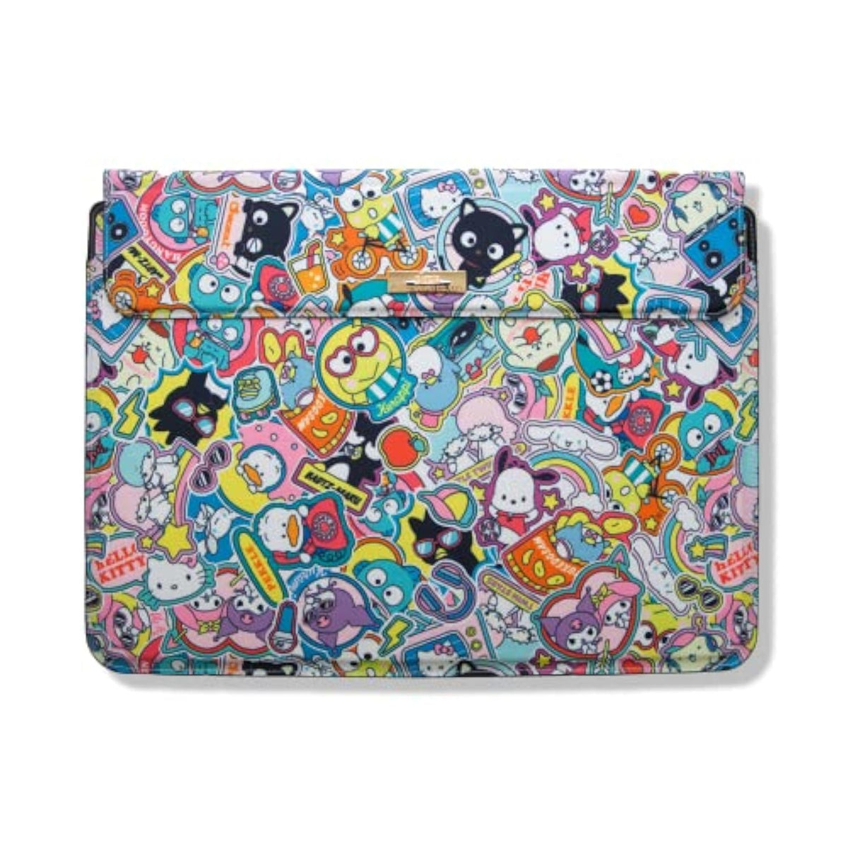 Sonix x Sanrio Laptop Sleeve, Foldable Case and Stand Compatible with Most 15 inch Laptops (Hello Kitty and Friends)