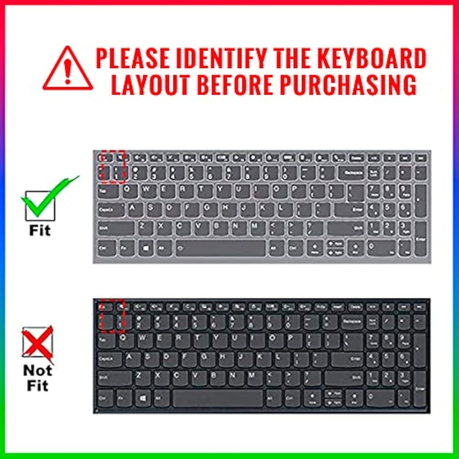 Silicone Keyboard Cover For Lenovo 2020 2021 Ideapad 5 15,Ideapad Flex 5 15Iil