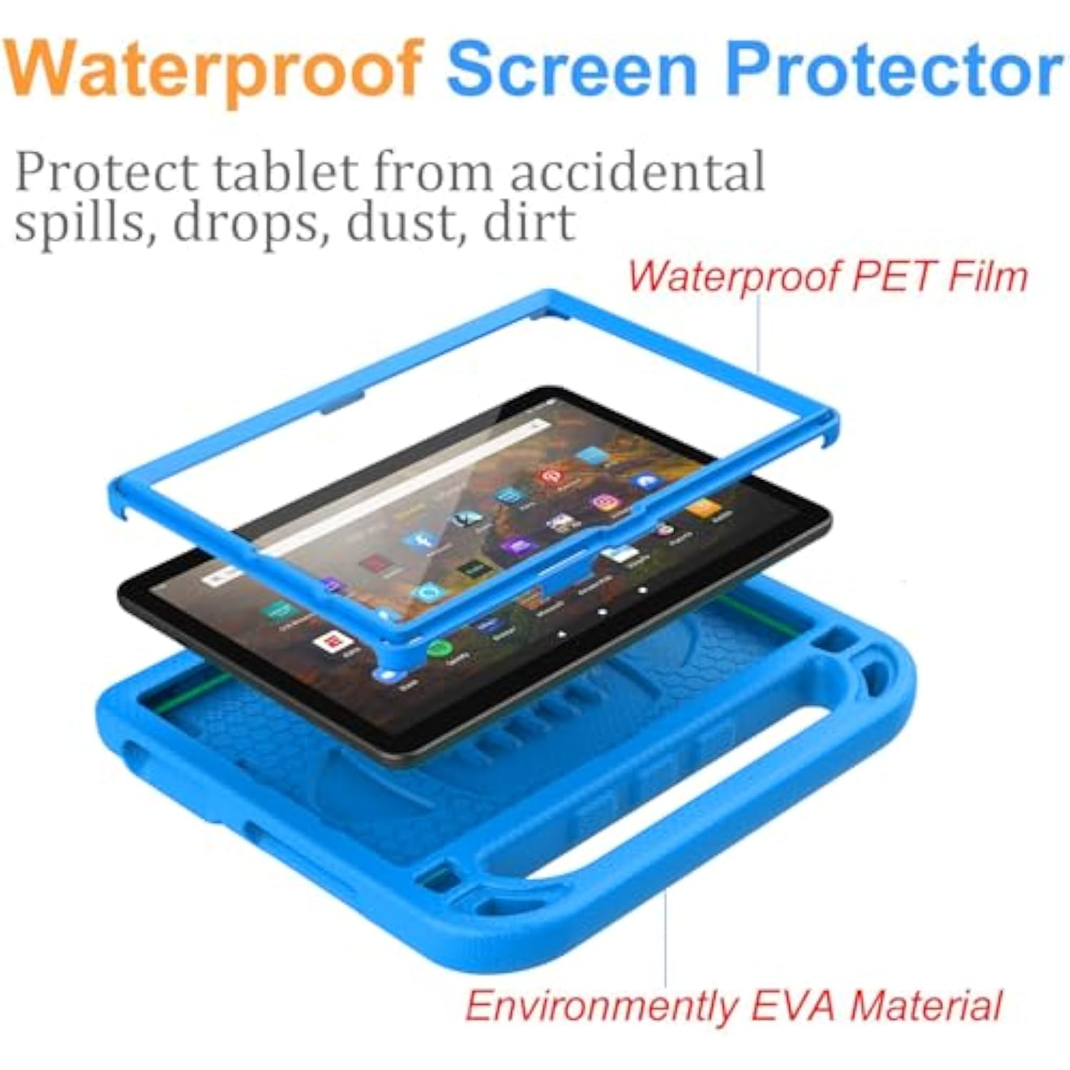 Kids Case For Fire Hd 10 & Fire Hd 10 Plus Tablet (11Th Generation, 2021 Relea