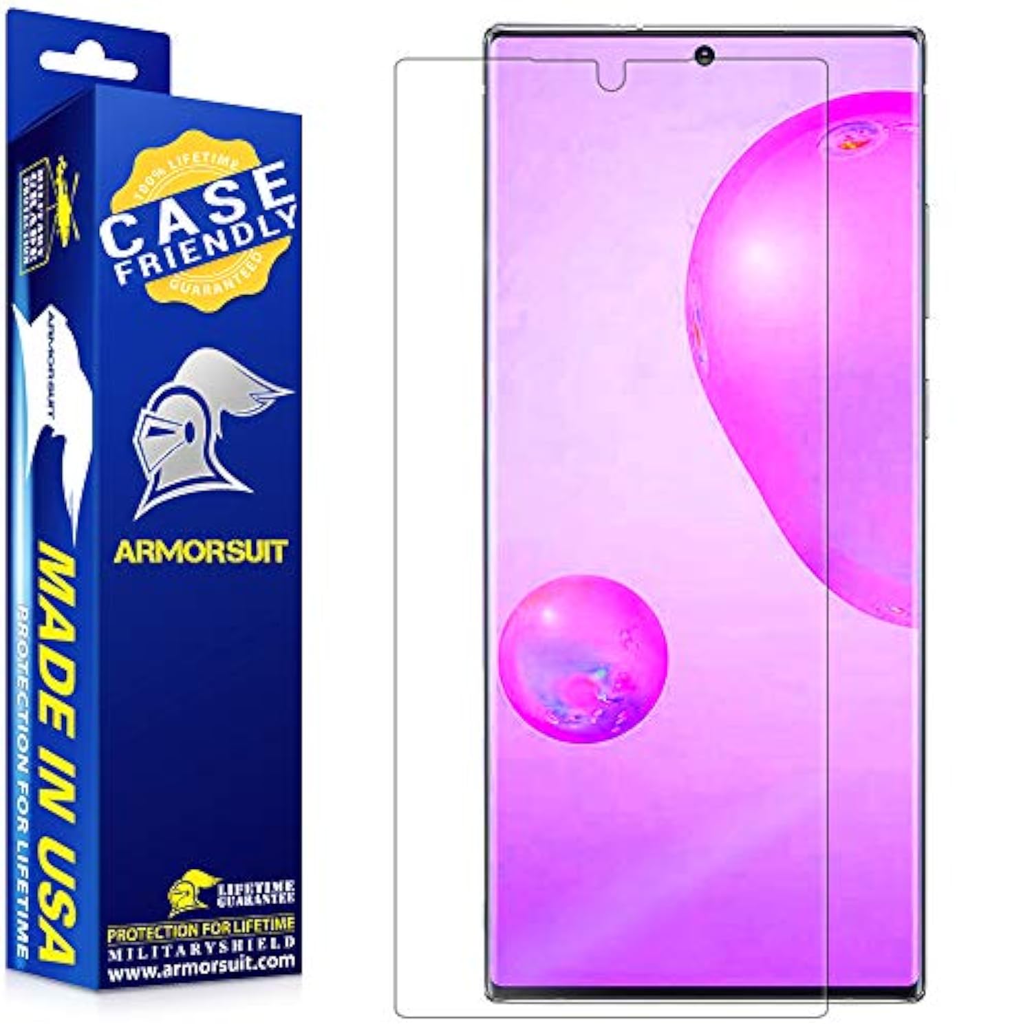 ArmorSuit MilitaryShield Screen Protector Designed for Samsung Galaxy Note 20 Case Friendly HD Clear Film