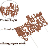 Coquette Cowgirls Birthday Cake Topper Boots And Bows Cake Decorations Glitter Brown Western Cowgirl Birthday Party Decorations Boots Bow Cake Picks For Wild West Baby Shower Supplies