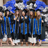 133Pcs Blue Black Silver Balloons Arch Kit, 18/12/10/5 Inch Royal Blue Metallic Silver Confetti Balloons For 2025 Graduation, Birthday, Wedding, Father’S Day Party Decorations