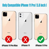 Battery Case For Iphone 11 Pro, Enhanced 10000Mah Portable Protective Wireless Charging Case Support Carplay Compatible With Iphone 11 Pro (5.8 Inch) Rechargeable Extended Battery Charger Case (Black)