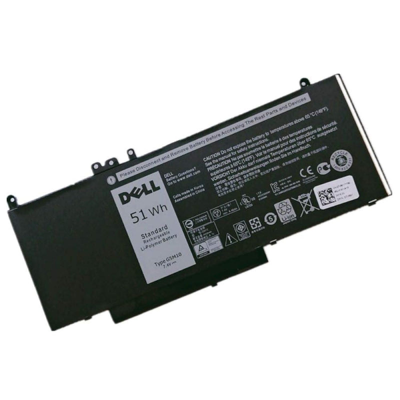 Dell G5M10 51Wh 7.4V 4Cell Laptop Battery Compatibale With Latitude 14 E5450 L