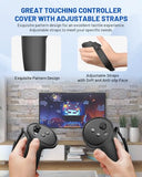 Protective Case For Meta Quest 3, Accessories For Meta Quest 3, Impact And Scratch-Proof Case With 1 Headset Cover, 2 Controller Grip, 4 Joystick Caps And More