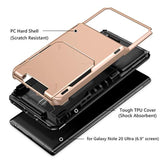 Samsung Galaxy Note 20 Ultra (6.9") Dual Layer Hybrid Hard Shell Armor Case