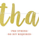 Thank You for Being Awesome Banner,Inspirational Appreciation,Birthday,Friendship, Graduation Banner for Employee,Best Friend,Teacher,Coworkers(Gold)