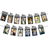 Graduation Photo Banner K-12, Kindergarten To 12Th Grade For Middle/Junior, High/Senior Graduation Decorations 2025 | Class Of 2025 Party Decorations |Pictures Party Supplies (Pre-Strung)