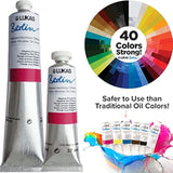LUKAS Berlin Pro Artists Water Mixable Oil Paint 37 ml Tube Mauve, Water Soluble, Lightfast Pigments, Quick Drying, Easy Clean-Up, Eco-Friendly, Professional Quality, 40 Color Range