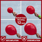 Maroon Balloons 127 Pcs Different Sizes Of 36 18 12 10 5 Inch Dark Red Burgundy Ruby Red Balloon Arch Kit Garland For Graduation Valentine'S Day Wedding Anniversary Party Decorations Red-Y75
