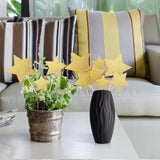 42 Pcs Gold Star Centerpieces Sticks Twinkle Glitter Star Table Flower Centerpiece Sticks Golden Cake Toppers For Back To School Wedding Engagement Bridal Baby Shower Party Decorations