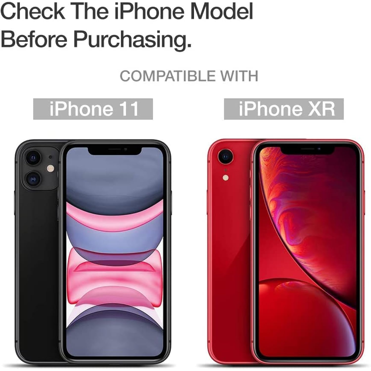 Tempered Glass Screen Protector Designed for Apple iPhone 11 (2019) / iPhone XR (2018) - 3 Pack