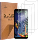 [3-PACK] Designed For LG K40 [Tempered Glass] Screen Protector with Lifetime Replacement