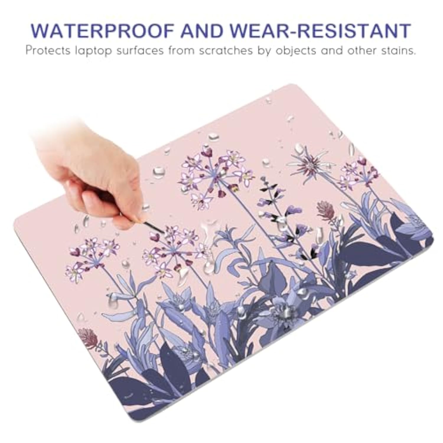 16" 16.5" 17" 17.3 Inches Laptop Skin Sticker Decal Netbook Skin Sticker,17" Flora Universal Reusable Notebook Art Decal Protector Cover (Flowers Plants)