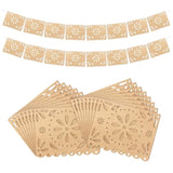 4 Pack Cielito Lindo Party Decoration Cielito Lindo Classroom Decor Wooden Papel Picado Banner Fiesta Mexican Wedding Banner For Cinco De Mayo Baby Shower Dia De Los Muertos(Classic)