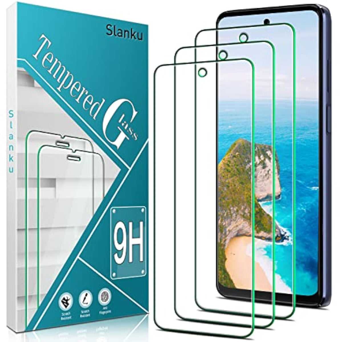 [3 Pack Screen Protector For Motorola Moto G Stylus 2022, Moto G Stylus 5G 2022 [Not Fit For 2021/2020 Version] Tempered Glass, Bubble Free, Anti Scratch, Case Friendly
