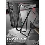 Revolution Case For Samsung Galaxy A54 5G, Built-In Screen Protector Work With Fingerprint Id, Full Body Rugged Shockproof Protective Cover Case With Kickstand, Black