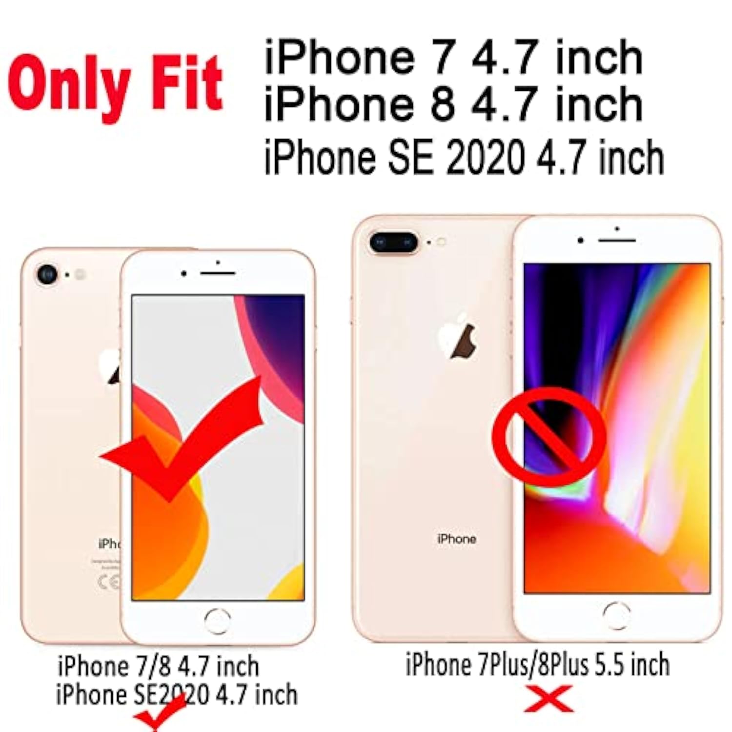 Compatible With Iphone 8/7 /Se (2022/2020) Case 4.7 Inch Flower Cute Fashion Design For Women Girls 360 Degree Rotating Ring Kickstand Soft Tpu Shockproof Cover Brown Flower