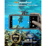 Samsung Galaxy S24 Ultra IP68 Waterproof Case, Magnetic, Black Protection