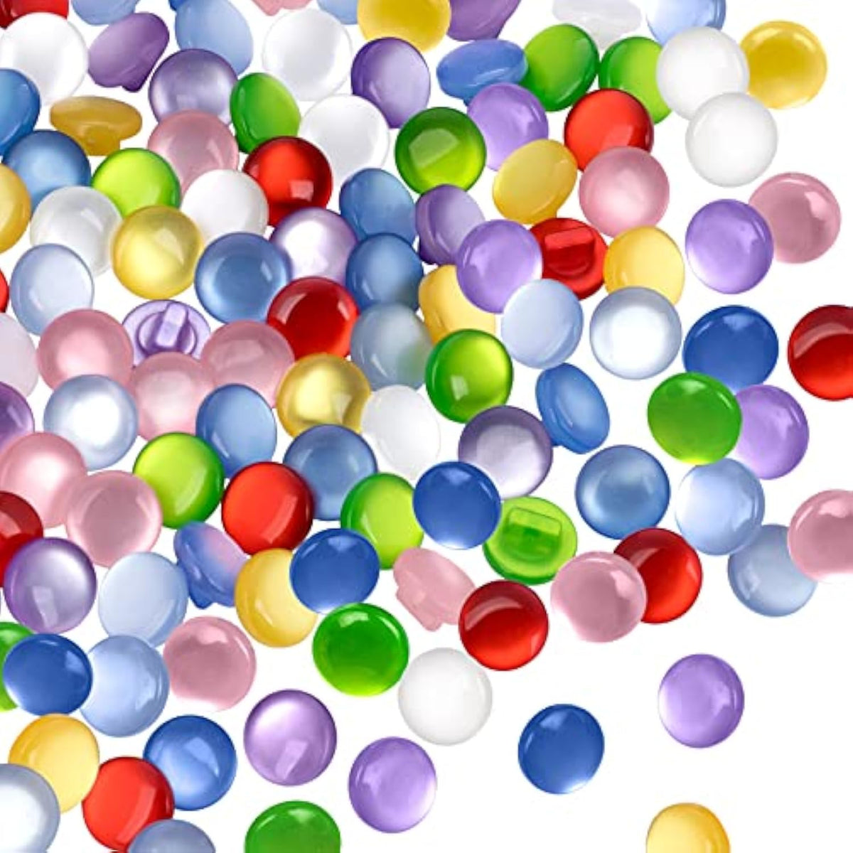 Colorful Mushroon Shape Sewing Buttons Craft Resin Pearl Fasteners Scr