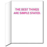 VictoryStore Jumbo Greeting Cards: Giant Valentine's Day Card (Candy Hearts) 2 feet x 3 feet card with envelope