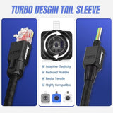 Cat6 Tool Free Rj45 Connector Utp Field Termination Modular Plug For 23-26 Awg