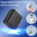 [3 Pack] 45W Super Fast Charger Usb C Replacement For Samsung Phone Charger 45 Watt Usb-C Charger,Type C Chargers Fast Charging For Galaxy S25 Ultra/S25/S24 Ultra/S24/S23/S22 Ultra,Tab S7/S8,6Ft Cable