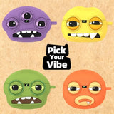 JBL Vibe 200TWS / JBL Vibe Beam/Beam 2 Phone Case, Yellow, Purple