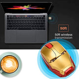 Ergonomic Wireless Mouse, Cool Mice 2.4G Portable Mobile Computer Mouse With Usb Nano Receiver For Notebook, Pc, Laptop, Computer, Macbook, Responds Up To 50 Ft