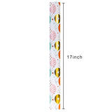 Birthday Wrapping Paper, Metallic Gold Gift Wrap Paper Roll, Colorful Balloon Cute Polka Dot Star Happy Birthday Design - 17 Inches X 32.8 Feet