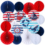 18 Pcs Nautical Party Decoration Anchor Ship Party Decor