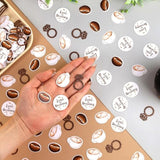 200 Pcs Coffee Confetti Love Is Brewing Bridal Shower Table Decorations