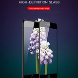 [5 Pack] iPhone 7, iPhone 8 Full Cover Glass Screen Protector, Full Coverage Tempered Glass Screen Protector for Apple iPhone 8/7 4.7 Inch - Bubble