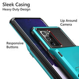 Galaxy Note 20 Ultra 5G Wallet Case with Card Holder, Sky Blue
