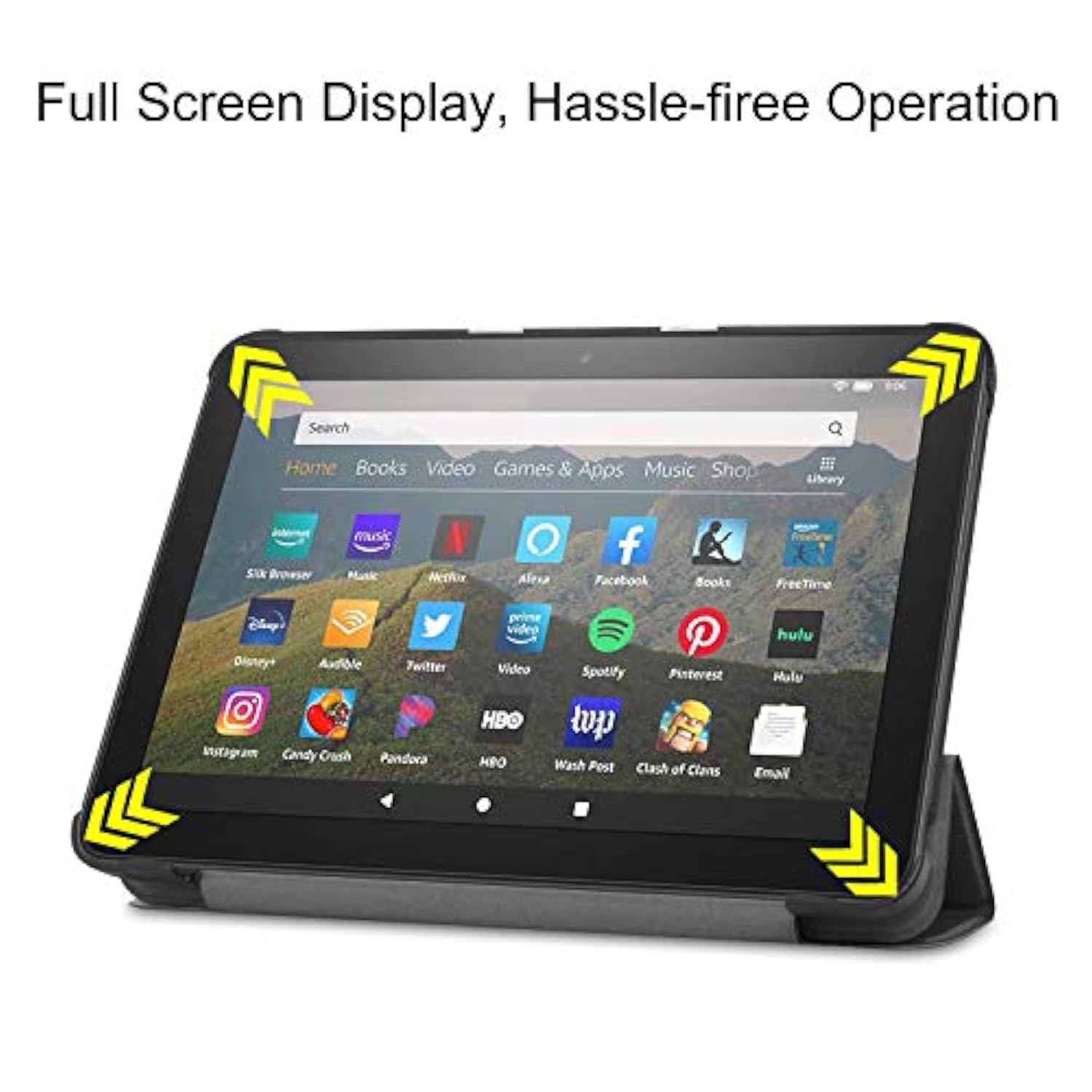 Fire Hd 8 Tablet Case, Tablet Case Fits Amazon Kindle Fire Hd 8 & 8 Plus Table