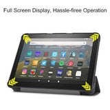 Fire Hd 8 Tablet Case, Tablet Case Fits Amazon Kindle Fire Hd 8 & 8 Plus Table