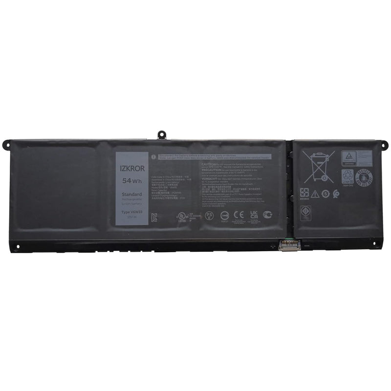 V6W33 54Wh 3600Mah Battery Replacement For Dell Inspiron 3510 3511 3515 5310 5