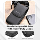 Heavy Duty Holster For Samsung Galaxy A17, A16, A15, A14, A13, A36, A35, A32, A73 5G, A72, A71, A55, A54, A53, A42, A23, A03S Xcover6 Pro, Lg Stylo 6, K62, Moto G, G22, G84 (Fits Armor Case)
