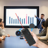 Mini Keyboard With Touchpad, Mini Bluetooth Keyboard, 2.4G Ultra-Thin Handheld Wireless Portable, Suitable For Pc/Tablet/Tv/Smartphone, Suitable For Travel, Office And Home Userechargeable