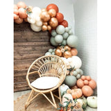 Little Pumpkin Balloon Garland Kit: Dusty Gray, Orange, Rose Gold