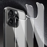For Iphone 15 Pro Back Glass Protector(3-Pack), Iphone 15 Pro Back Screen Protector Rear Tempered Glass Crystal Clear For Iphone 15 Pro (6.1 Inch)