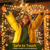 Fairy Lights Battery Operated, 10Ft 120Led Twinkle Firecracker String Lights With 8 Lighting Modes & Timer, Green Wire C